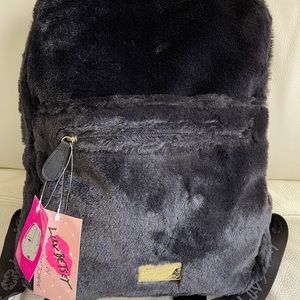 BETSEY JOHNSON Panda Hoodie Convertible Backpack